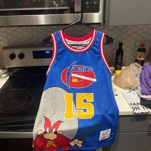 Headgear Classics Yosemite Sam Denver Nuggets Mashup Basketball Jersey #15